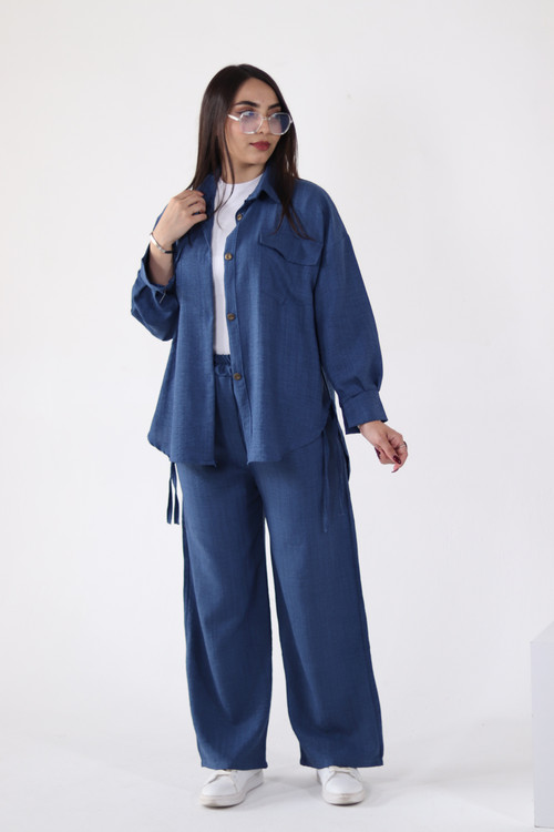 ست مانتو شلوار ژاکارد