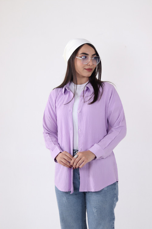 شومیز اطلس پفکی