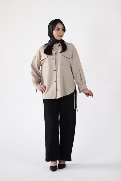 شلوار آیوا تک رنگ مشکی