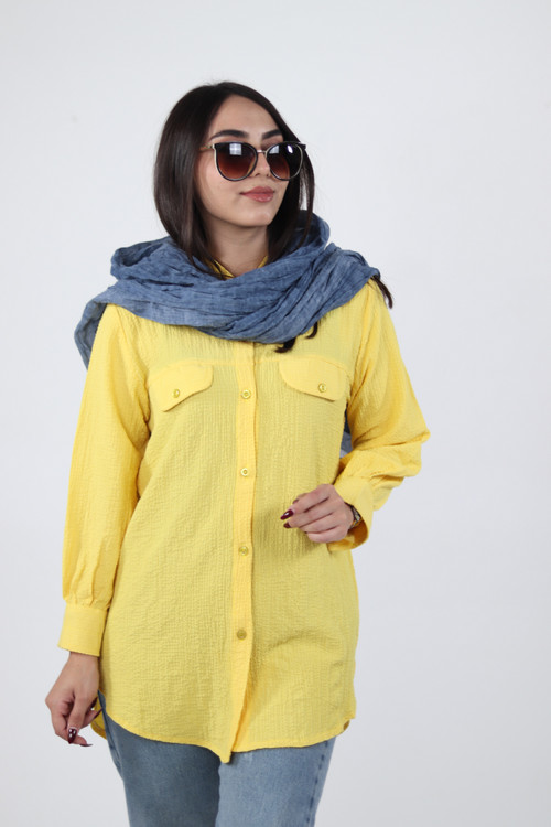 جیب نما پفکی زرد