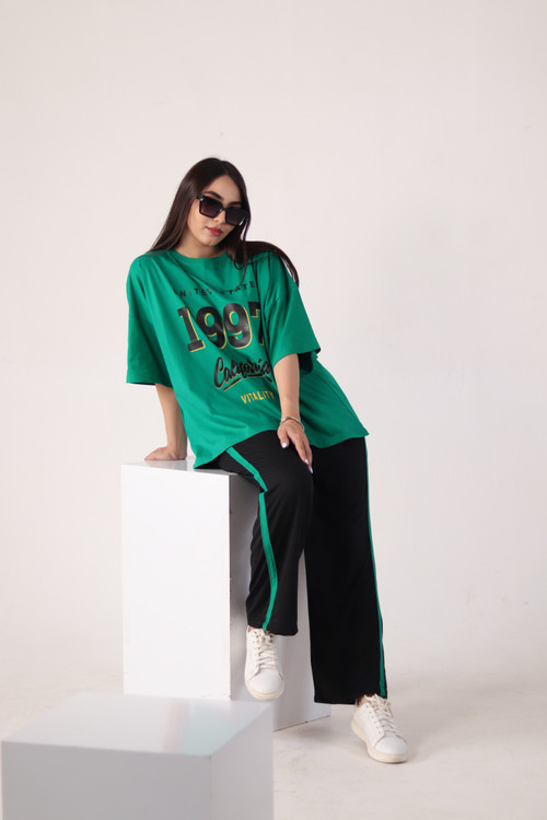 تنخور ست سبز رنگ