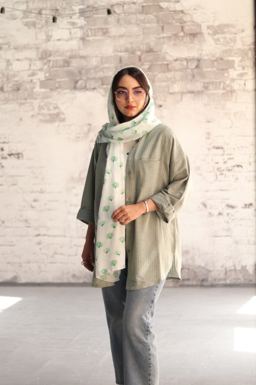 تنخور شومیز سبز