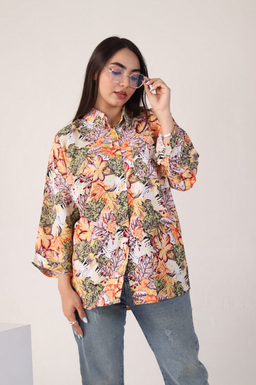 تنخور شومیز رنگ بندی میکس