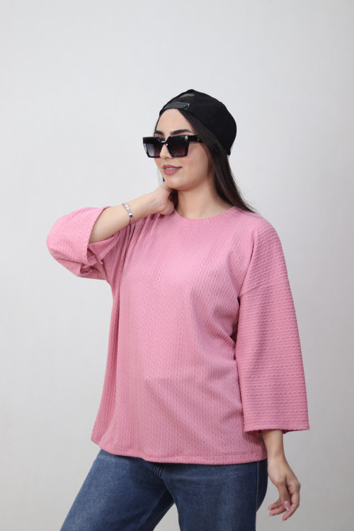 تیشرت مراکشی رنگ صورتی