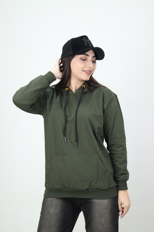 هودی رنگ سبز لجنی