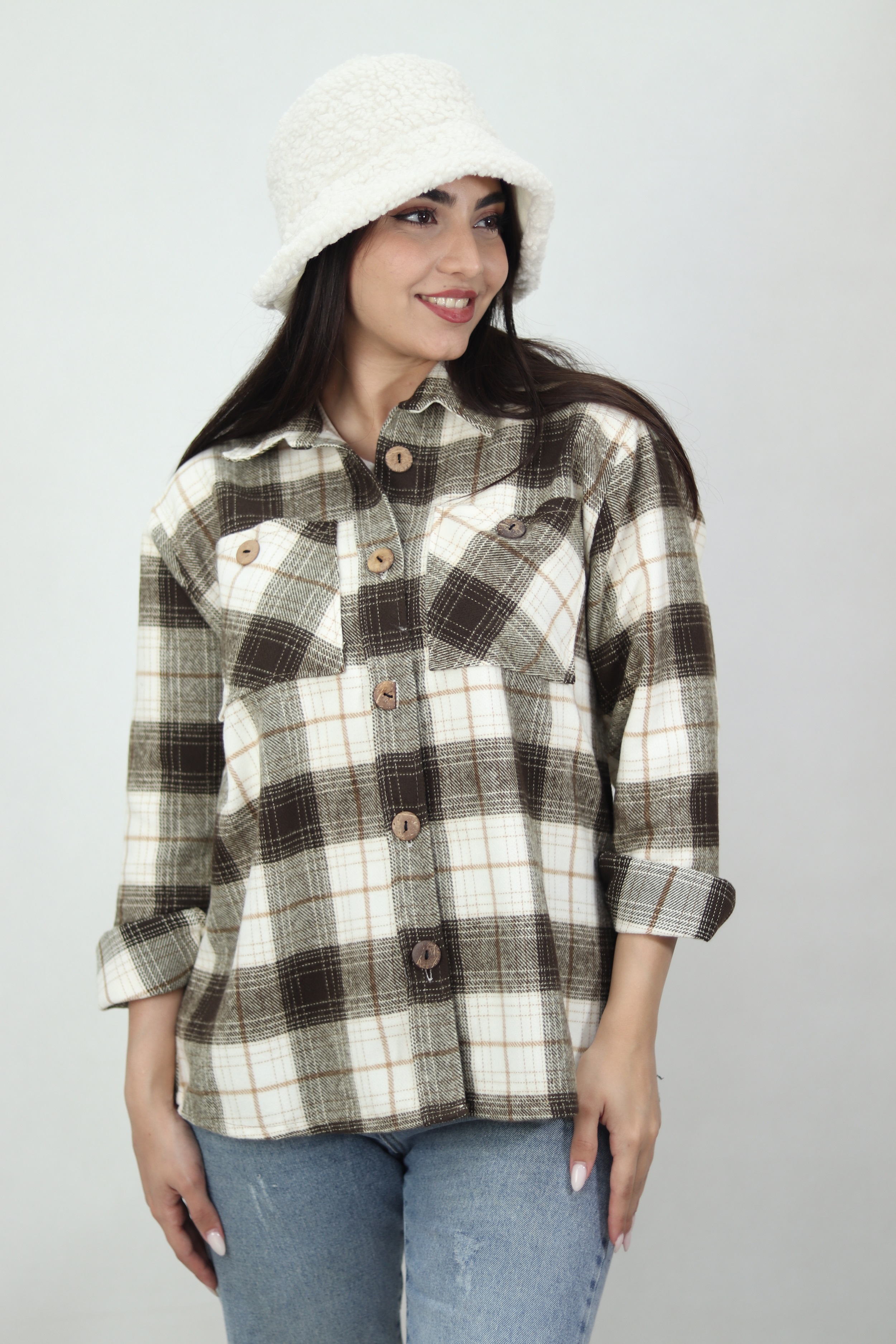 شگت چهارخانه دوجیب