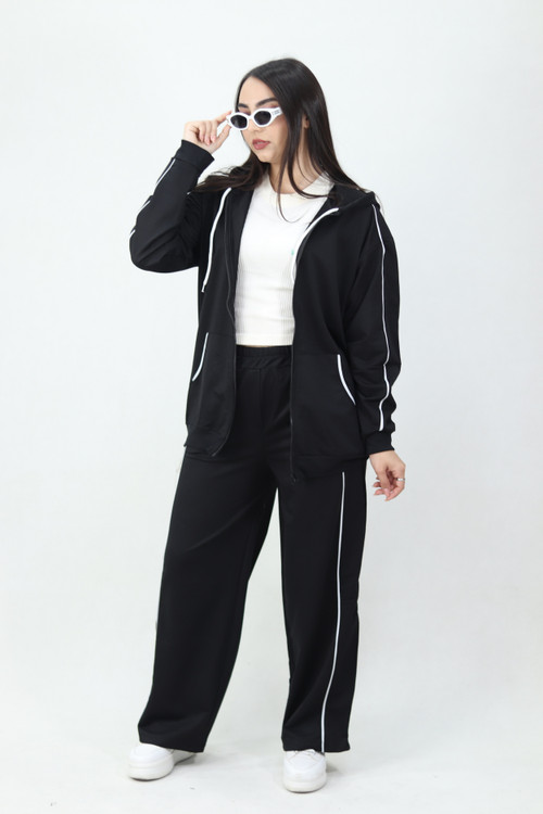 ست سویشرت شلوار مغزی دوزی