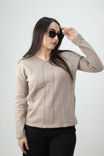 بلوز بافت یقه هفت