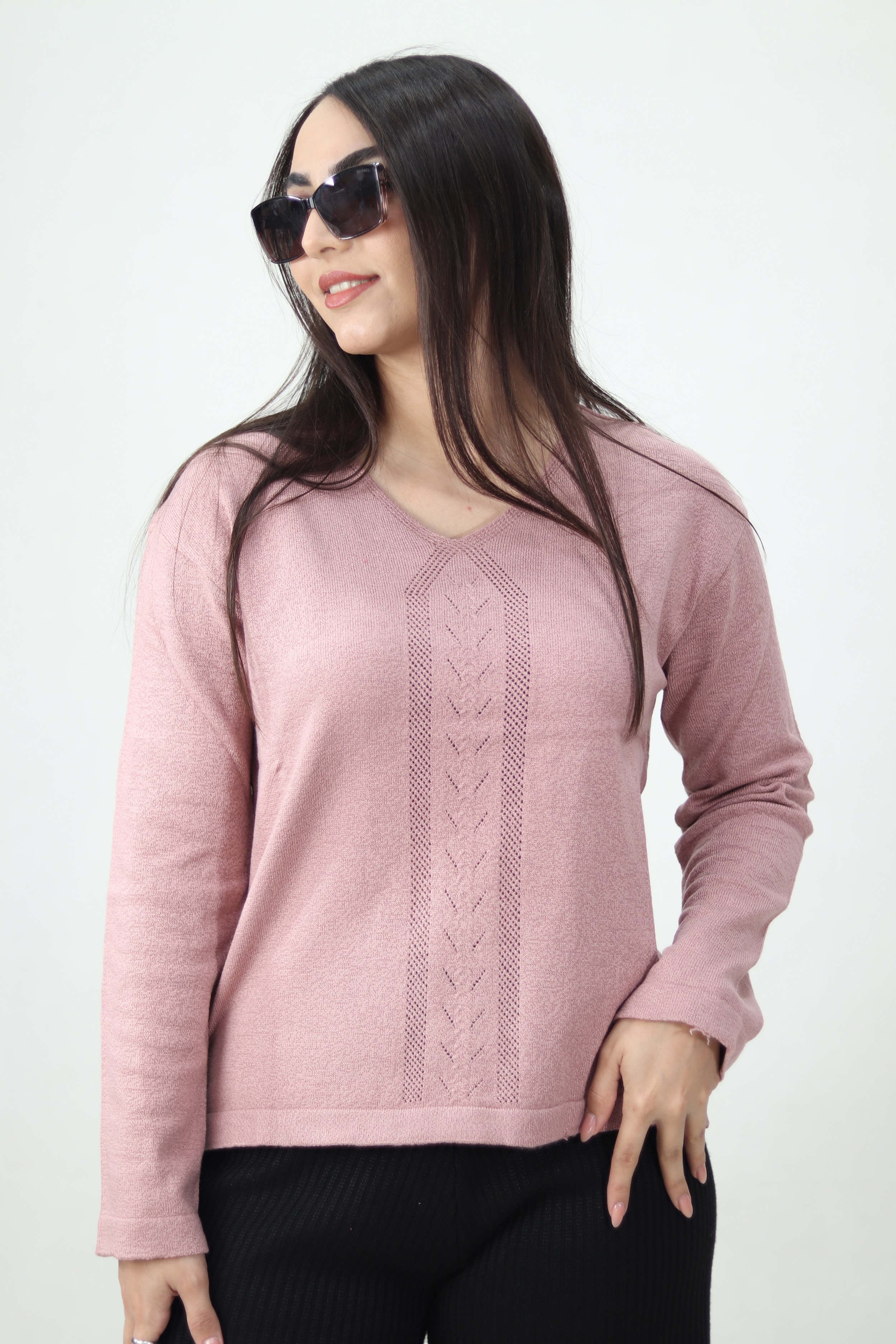 بلوز بافت یقه هفت