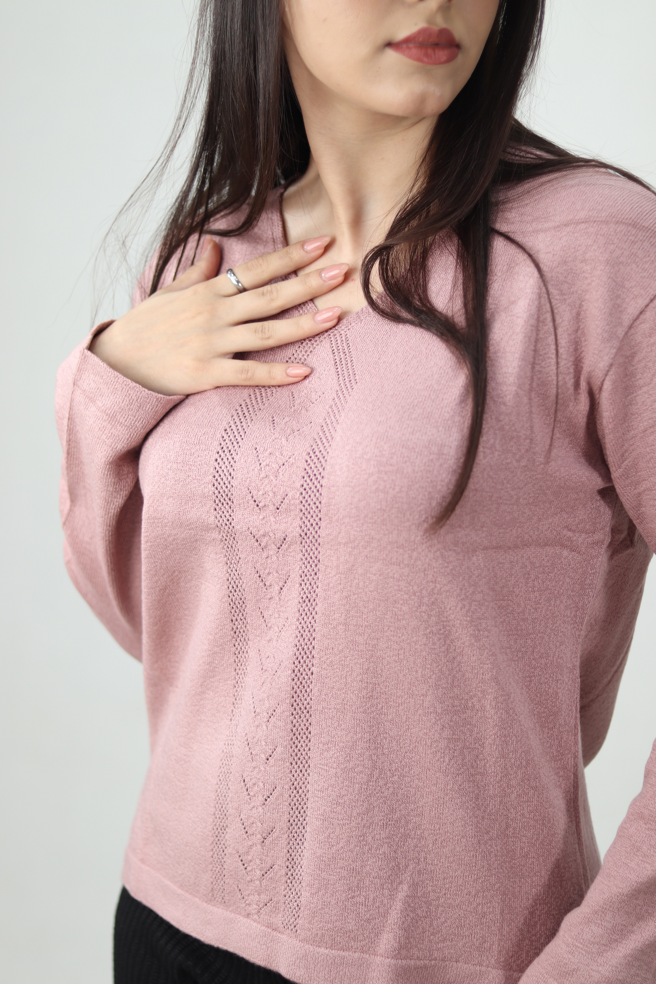 بلوز بافت یقه هفت