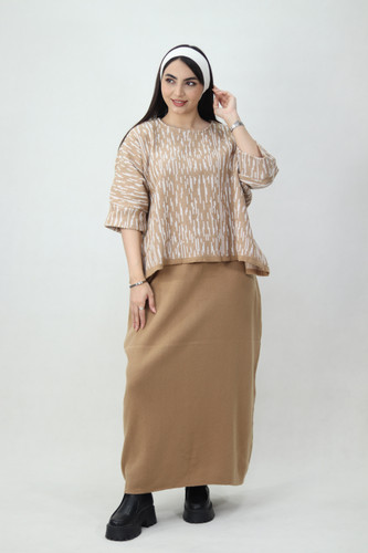 کراپ دامن بافت